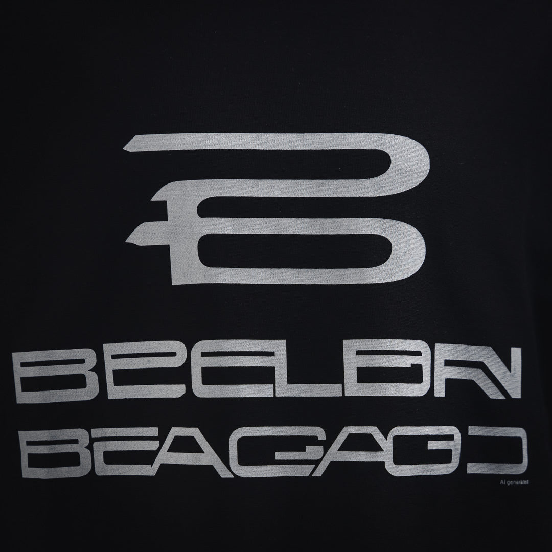 B  24SS logo printed T-shirt