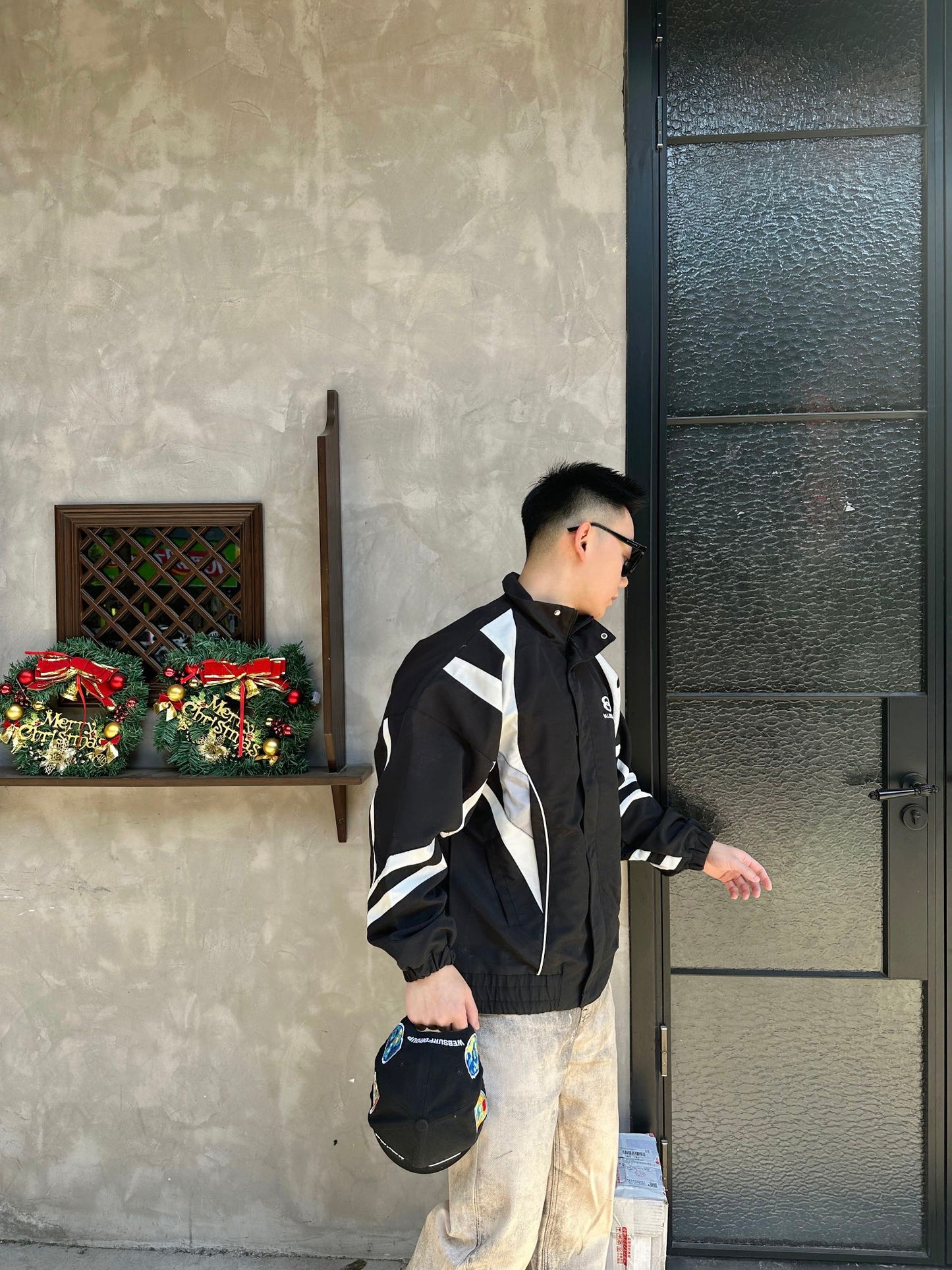 B  Runway style sports jacket
