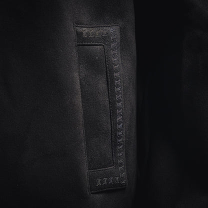 1V 24FW new suede lapel jacket