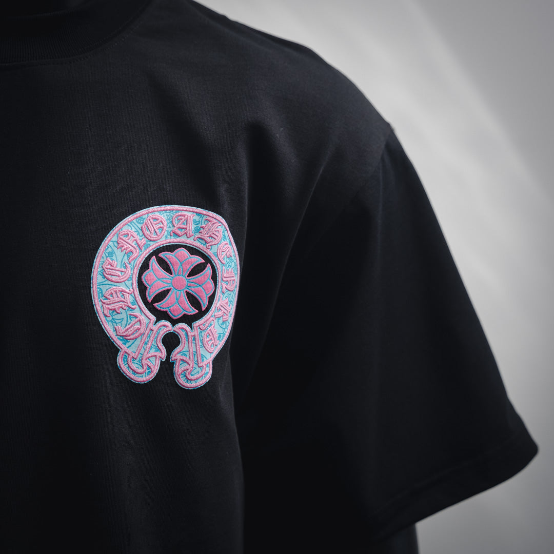 CH 2025ss horseshoe print T-shirt