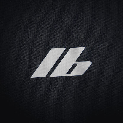 B  Reflective ib printed hooded sweatshirt