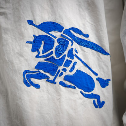 Bu  New Woven Horse Zip-Up Jacket