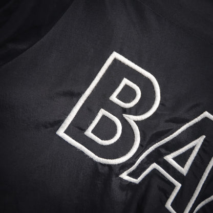 B  Embroidered logo sports suit jacket