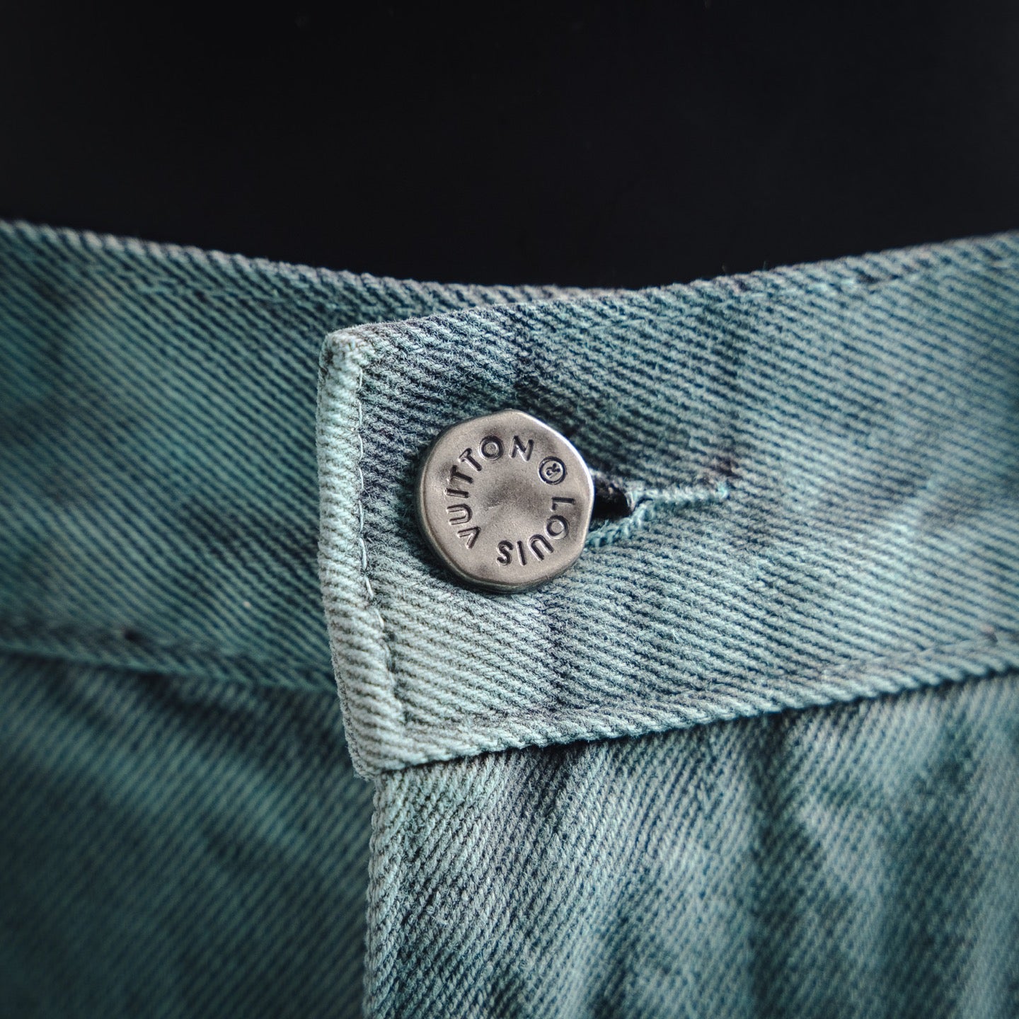 1V 24Fw Embroidered Gradient Jeans Set