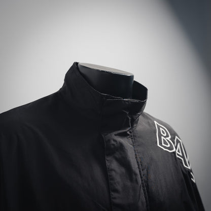 B  Embroidered logo sports suit jacket