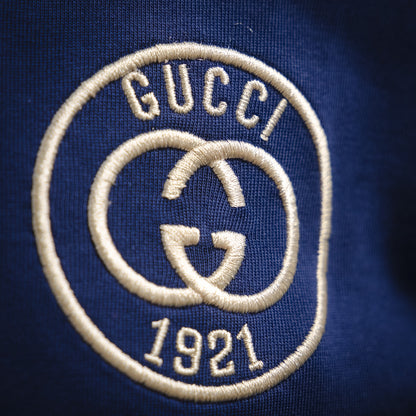 G  1921 embroidered logo contrasting short sleeves