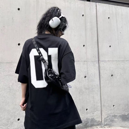 B 2025ss 01 jersey embroidered T-shirt