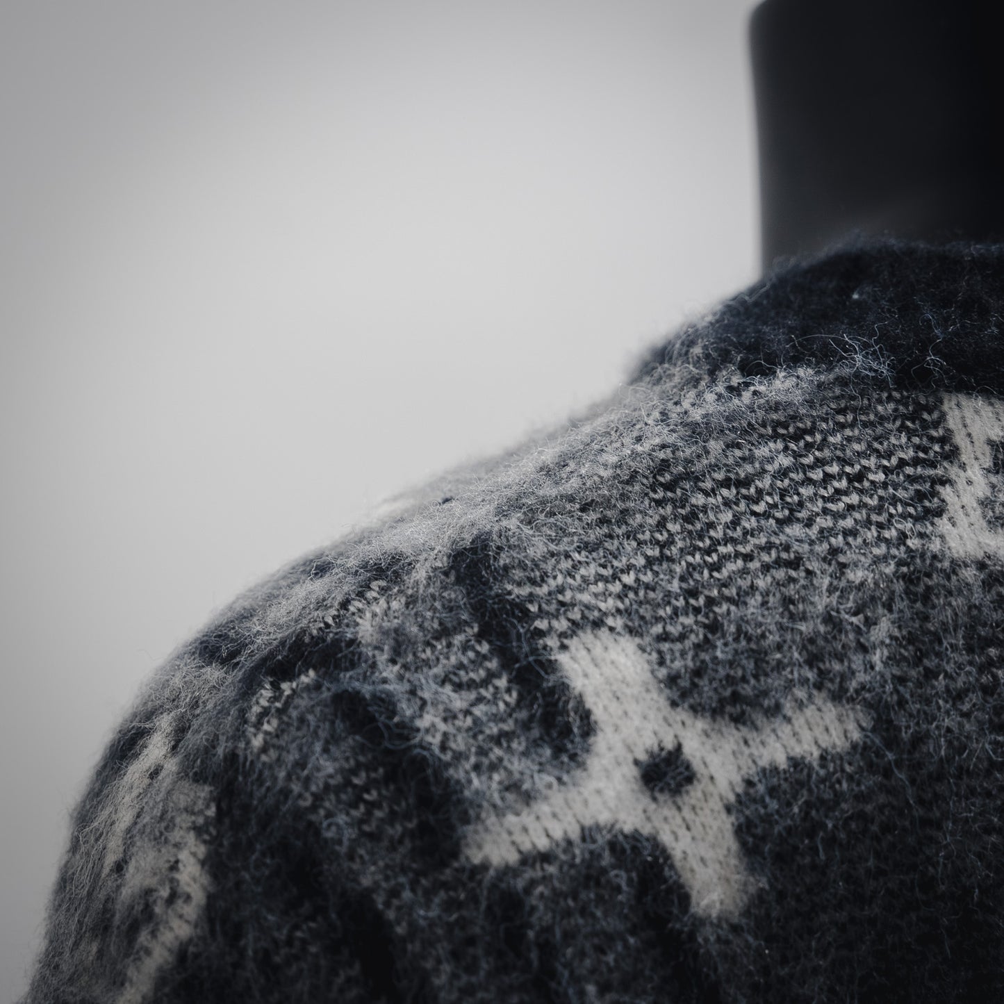 L 24Fw Jacquard-Woll-Pullover-Sweater 