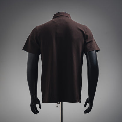 Bu  25SS Snake Letter B Short Sleeve Polo Shirt