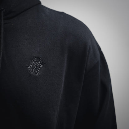 1V Pearl Hooded Zipper Sweatshirt