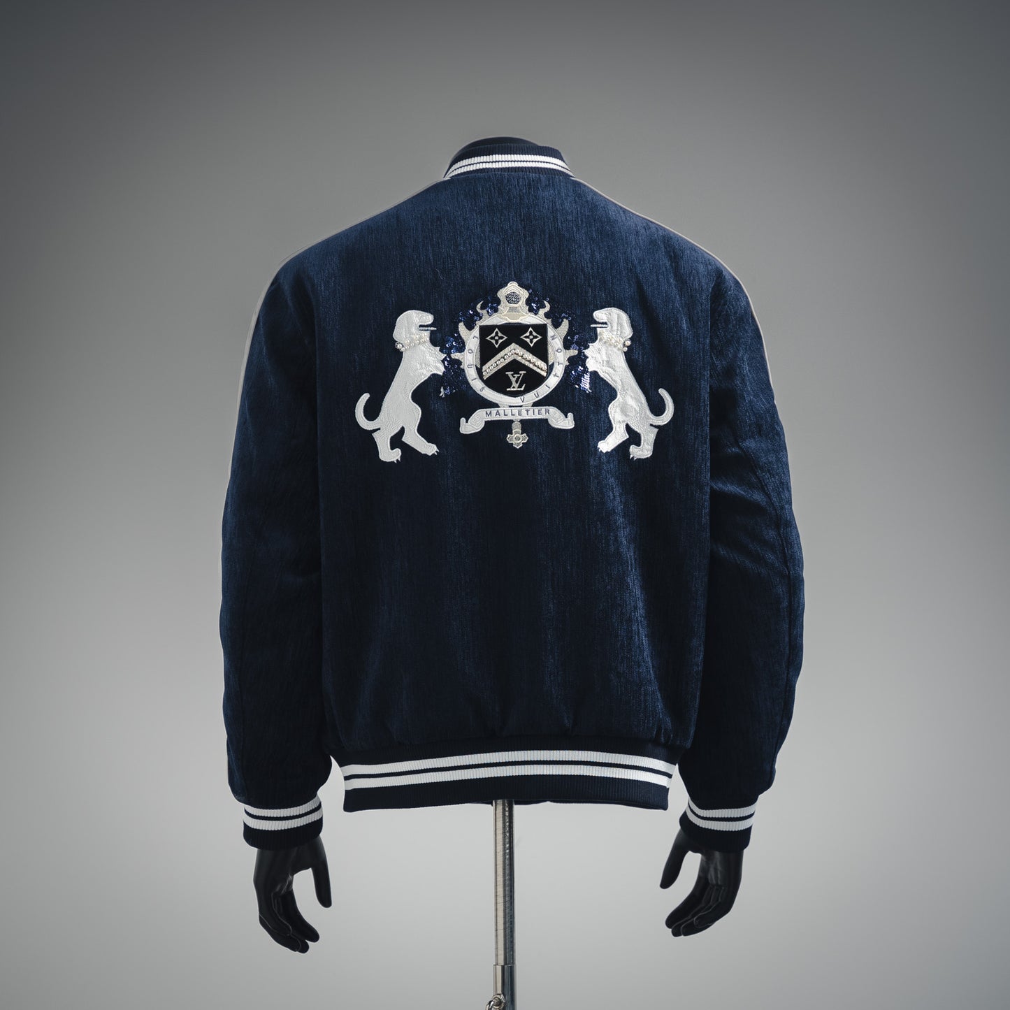 L 24Fw Perlmutt Samt Yokosuka Jacke 