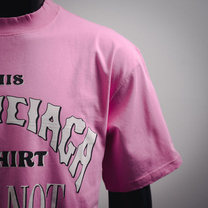 B  Printed letter t-shirt