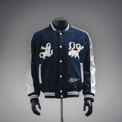 L 24Fw Perlmutt Samt Yokosuka Jacke 