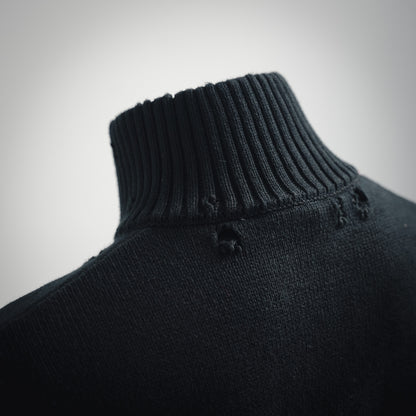 B  25ss New Flame Totem Zipper Sweater