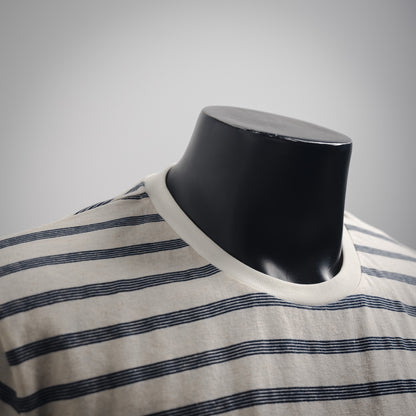 SL schwarz-weiß gestreiftes T-Shirt 