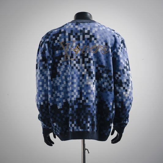 1V 24FW Camouflage Mosaic Sweater