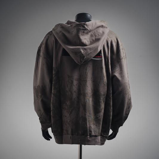 B  Black Label Zipper Hoodie