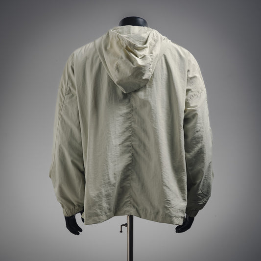 B  Embroidered hooded jacket