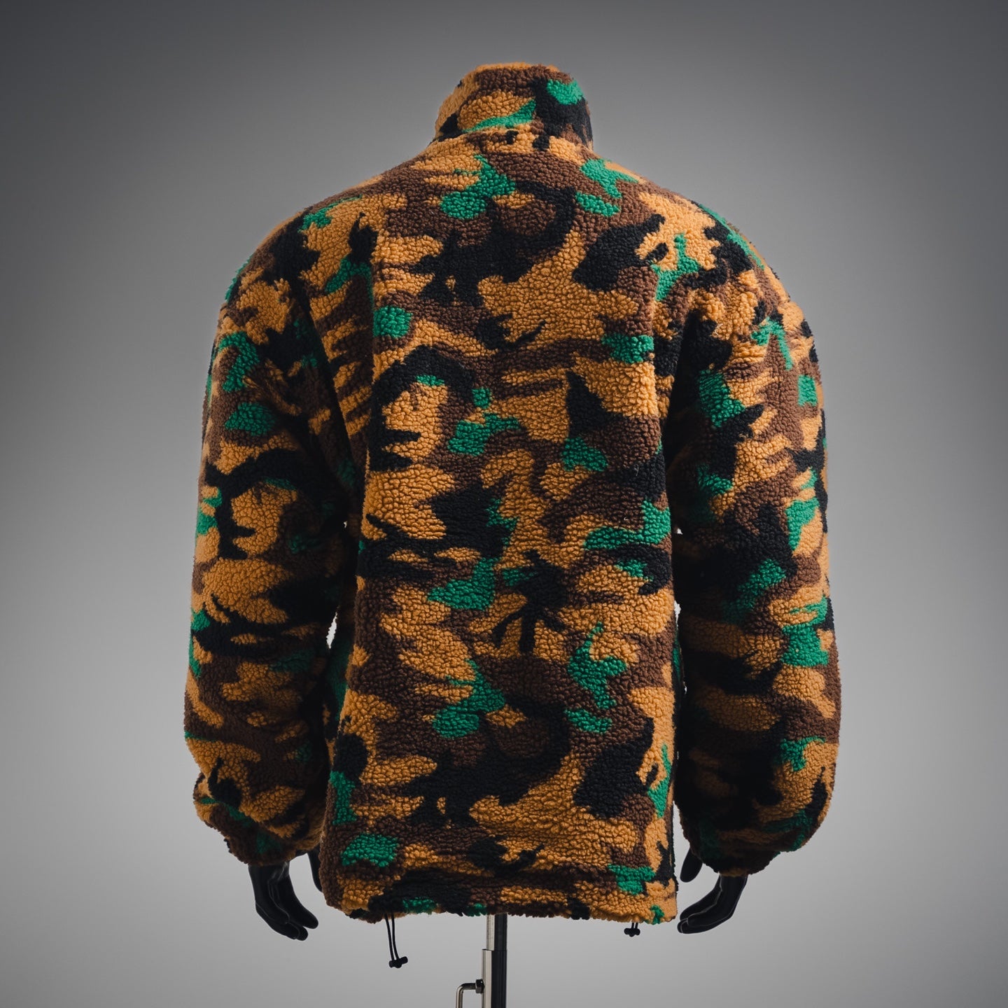 B  Camouflage lamb wool jacket