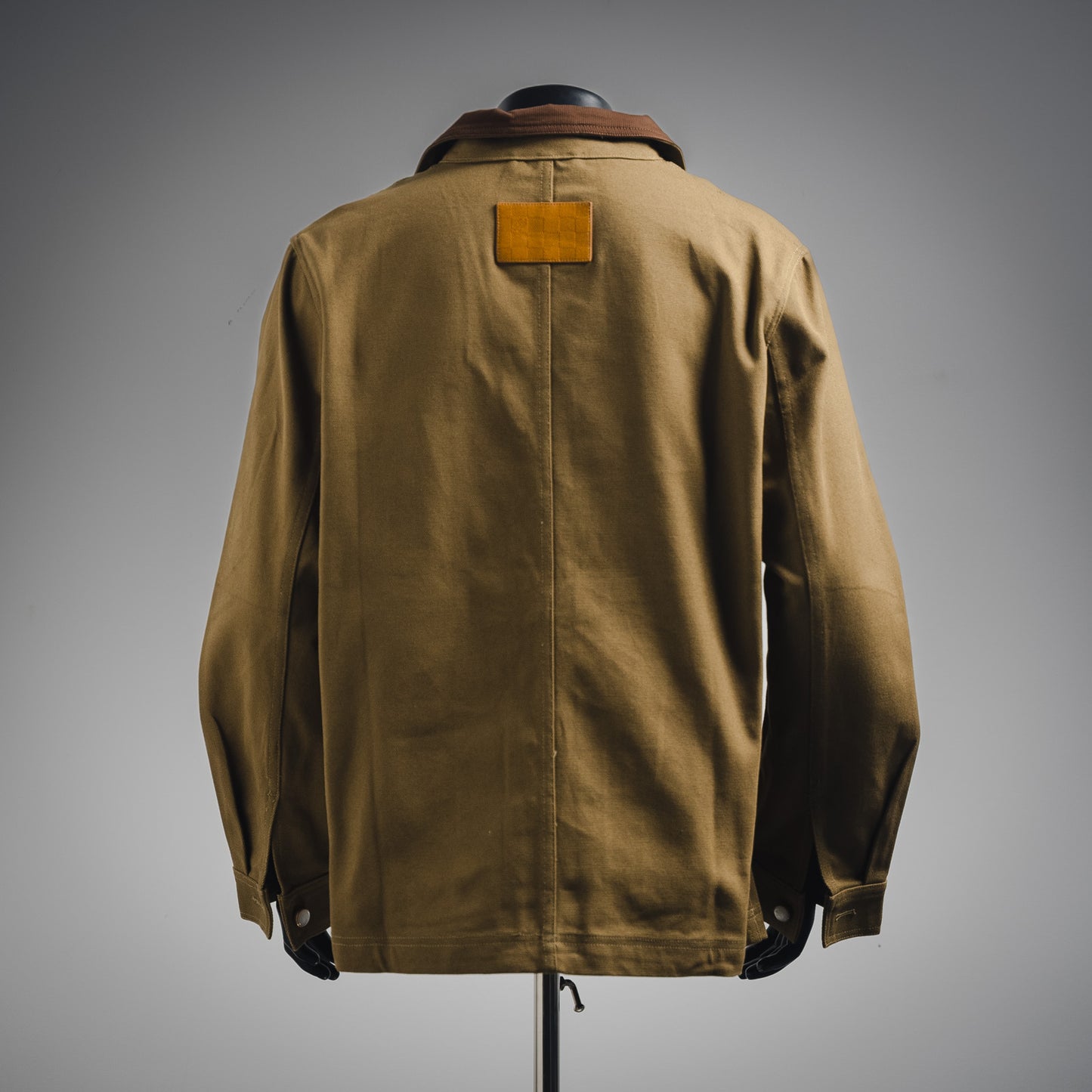 L 24FW Anzug-Stil Leinwandjacke 