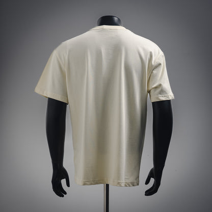 G 2025ss Bedrucktes T-Shirt mit doppeltem Bild-Logo 
