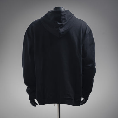 1V Pearl Hooded Zipper Sweatshirt