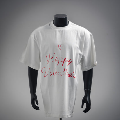 B  2025ss new love graffiti T-shirt