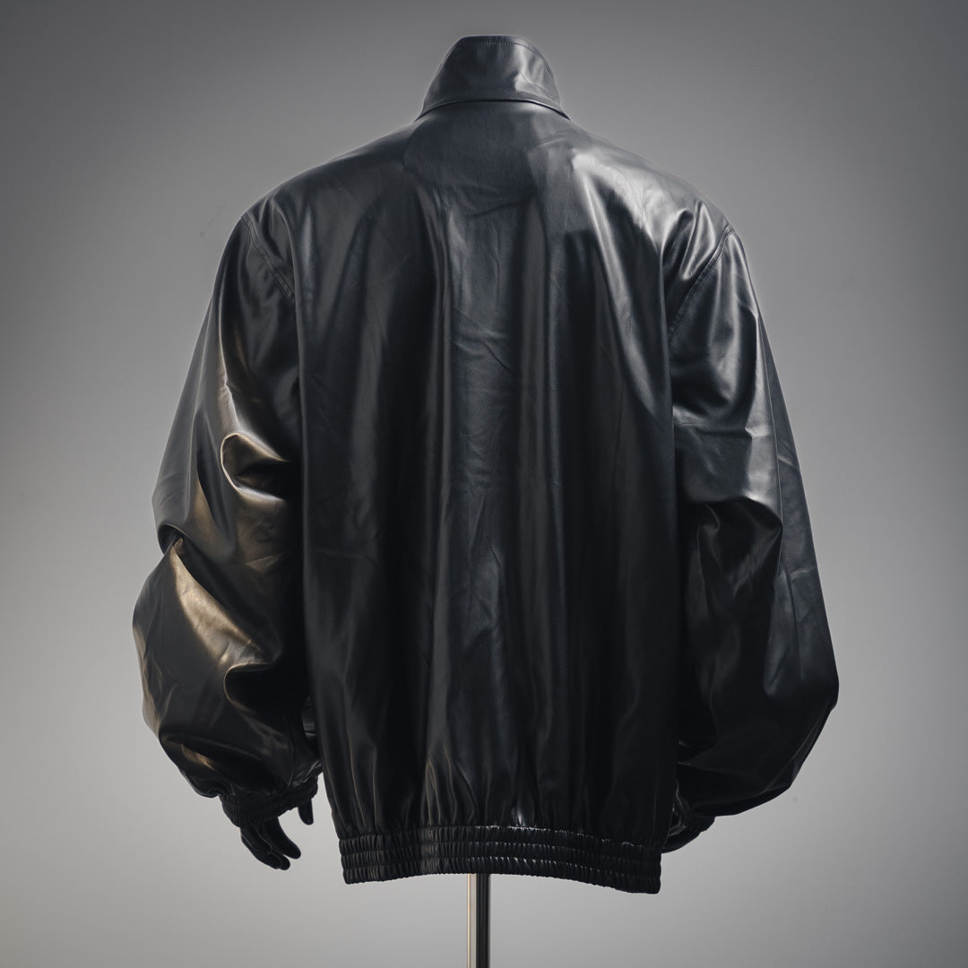 B  Sheepskin stand collar jacket