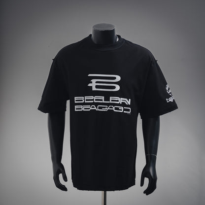 B  24SS logo printed T-shirt