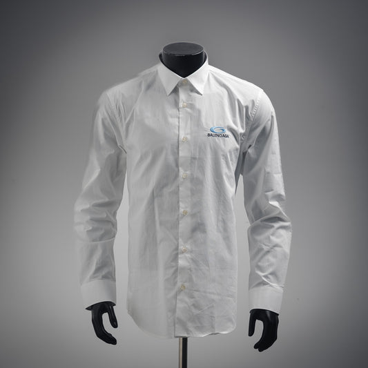 B  embroidered logo shirt