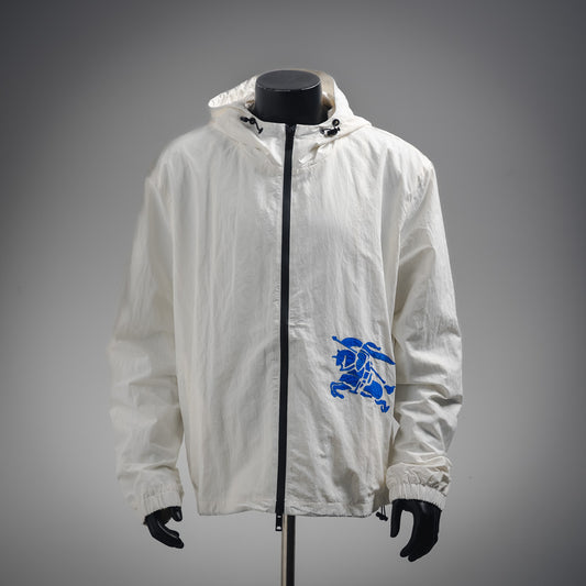 Bu  New Woven Horse Zip-Up Jacket
