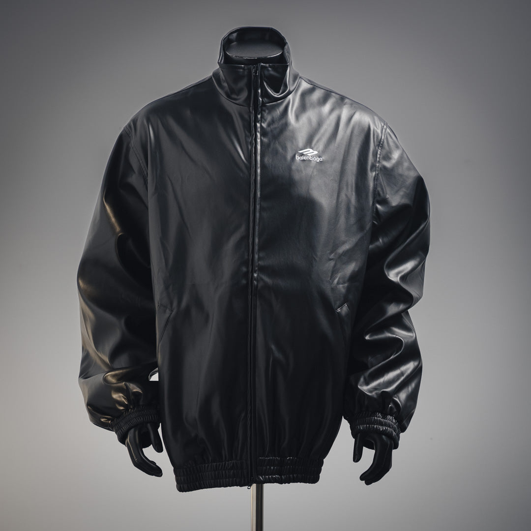 B  Sheepskin stand collar jacket