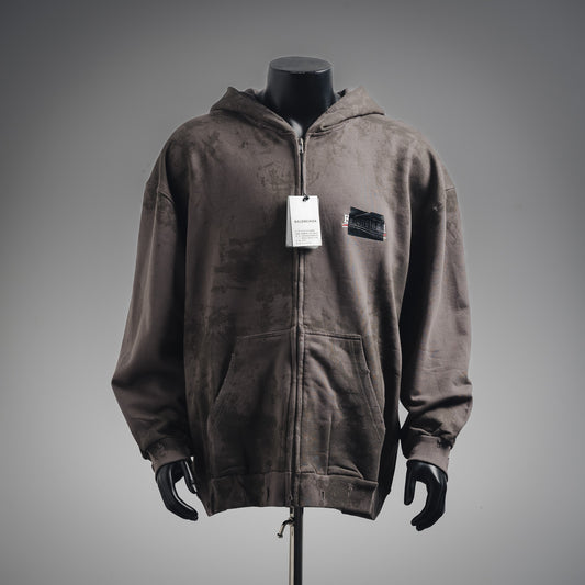 B  Black Label Zipper Hoodie