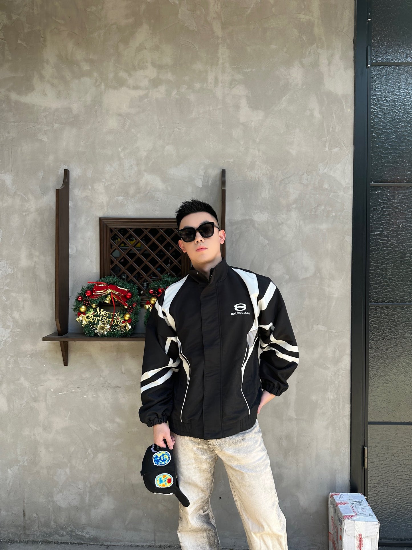 B  Runway style sports jacket