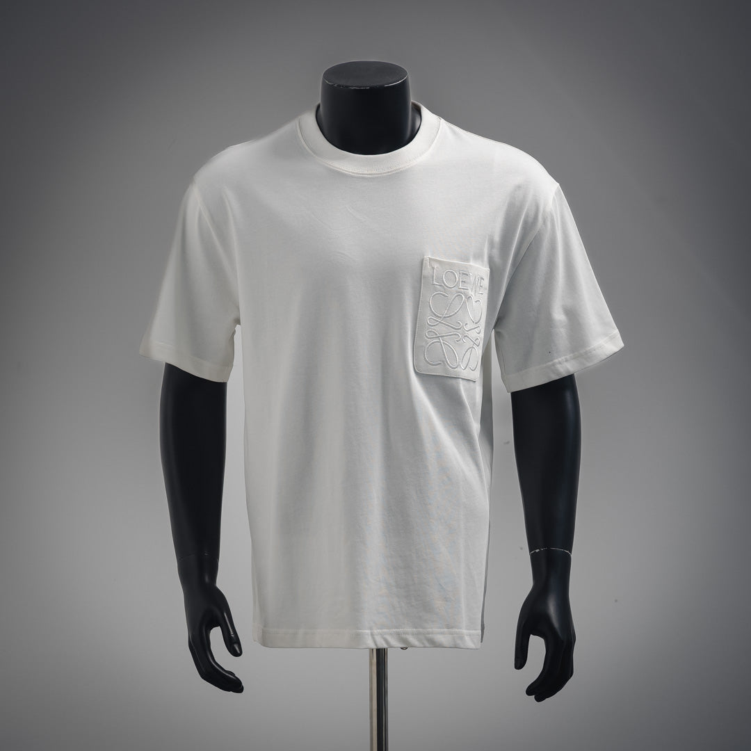 Le Pocket Logo Embroidered T-shirt