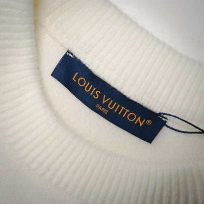 L 24FW Dunkler Muster-Logo Pullover Pullover 