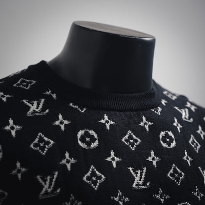 1V 24FW Starry Sky Gradient Round Neck Sweater