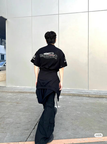 B  24SS logo printed T-shirt