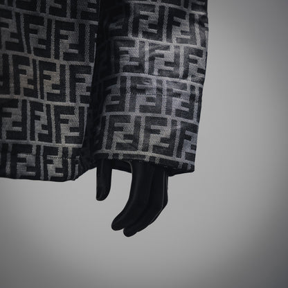 Fe  FF full print windbreaker zipper jacket