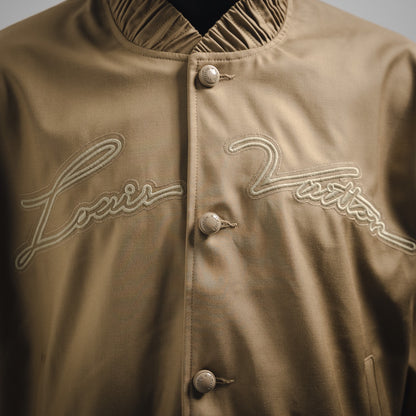 1V Pharrell embroidered flight jacket