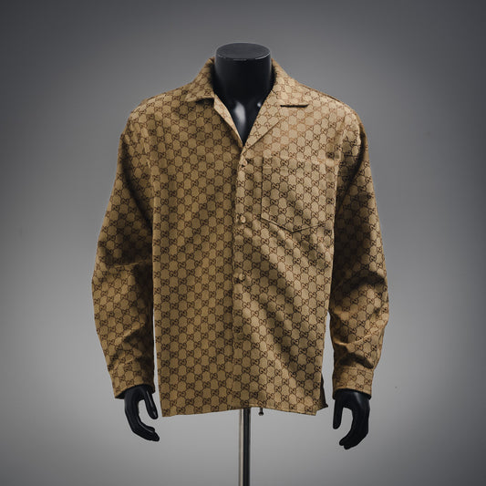 G  25ss Hidden Jacquard Lapel Cardigan Jacket