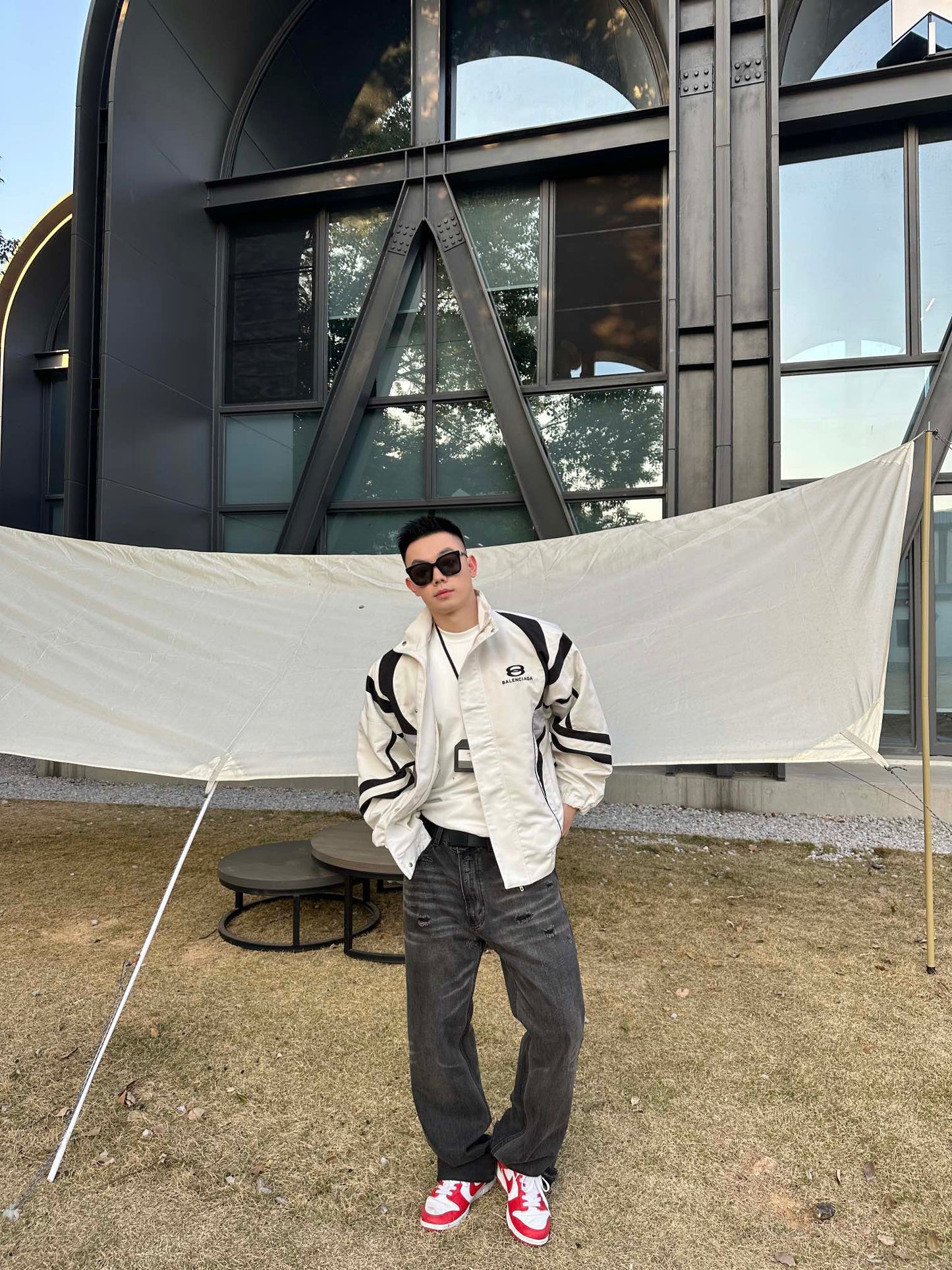 B  Runway style sports jacket