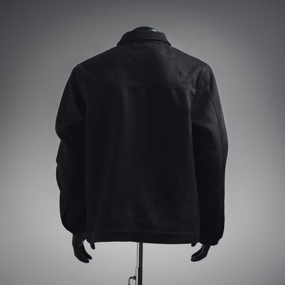 1V 24FW new suede lapel jacket