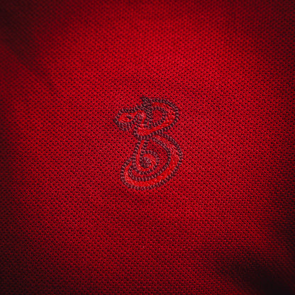 Bu  25SS Snake Letter B Short Sleeve Polo Shirt