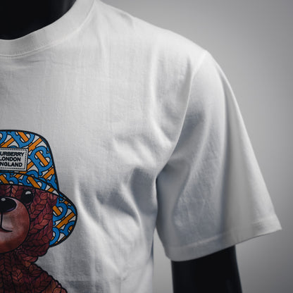 Bu  front and back bear print T-shirt