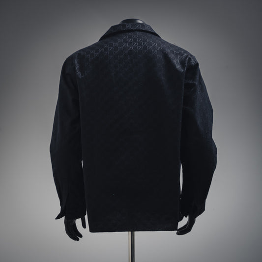 G  25ss Hidden Jacquard Lapel Cardigan Jacket