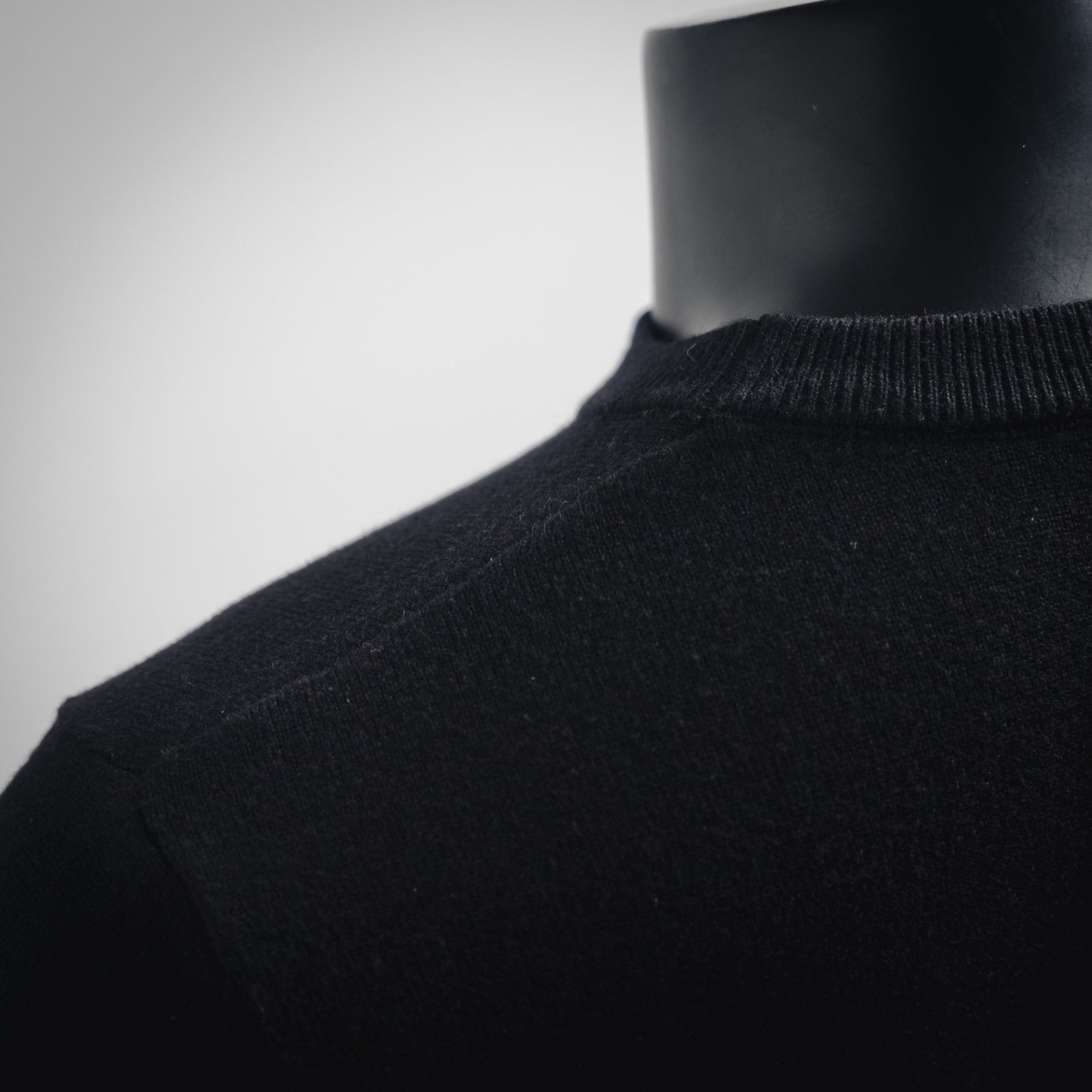 L 24ss Jacquard-Herz-Strickpullover 