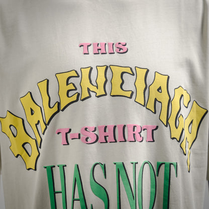 B  Printed letter t-shirt