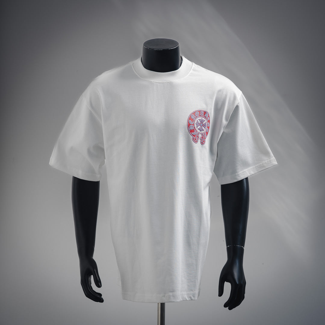 CH 2025ss horseshoe print T-shirt