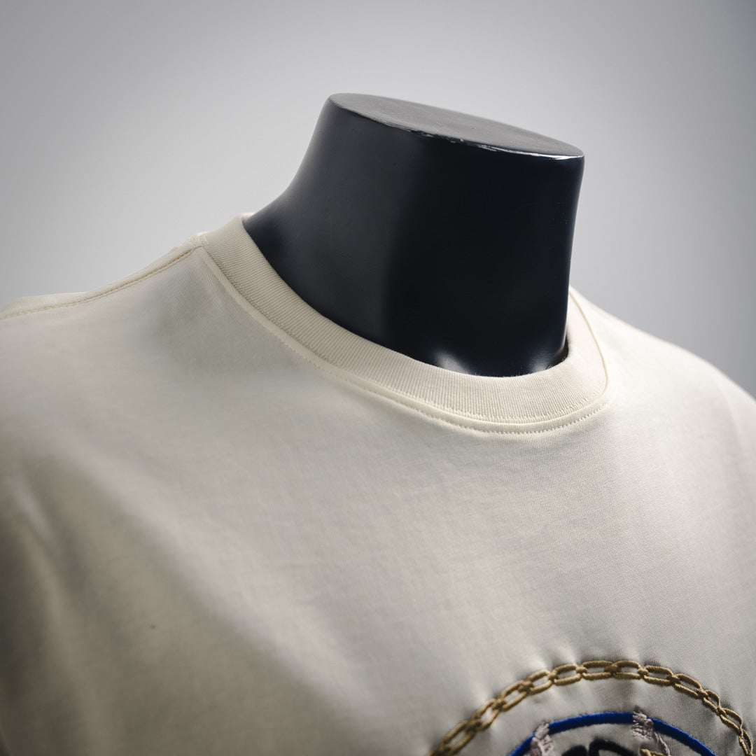 G 24ss Warhorse Gesticktes T-Shirt 